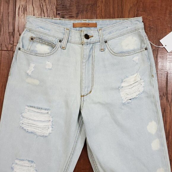 JOE'S JEANS Light Blue Debbie High Rise Straight Ankle 25 - Picture 5 of 15
